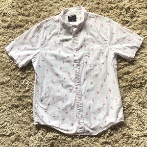 Flamingo Button Down Shirt